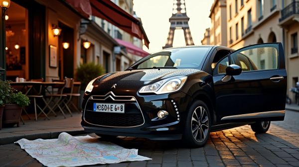 Louez une voiture à Paris pour un voyage sans contrainte